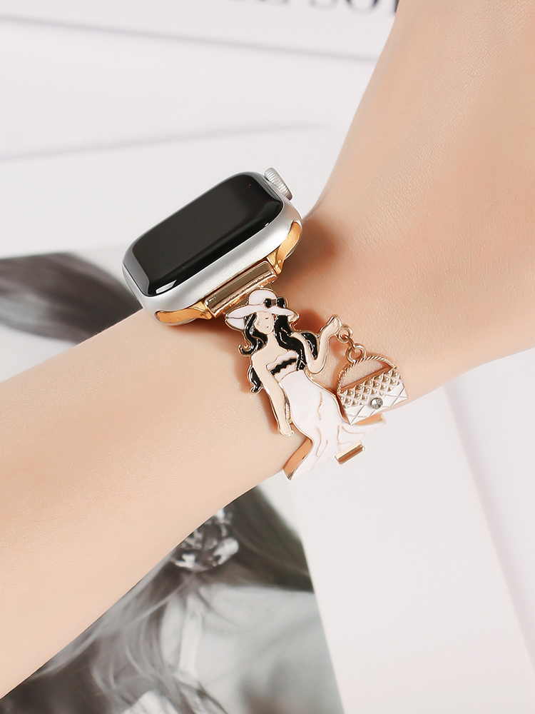Shopping Girl Metal Band for Apple Watch
