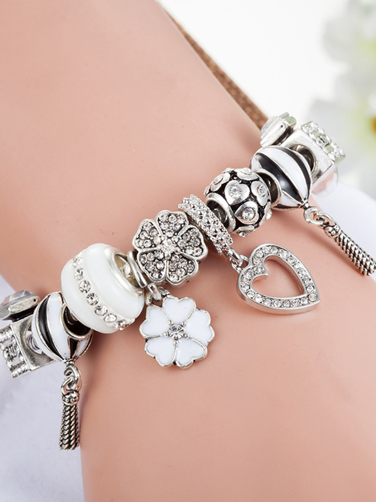 Perfume Bottle Crystal Beaded Band