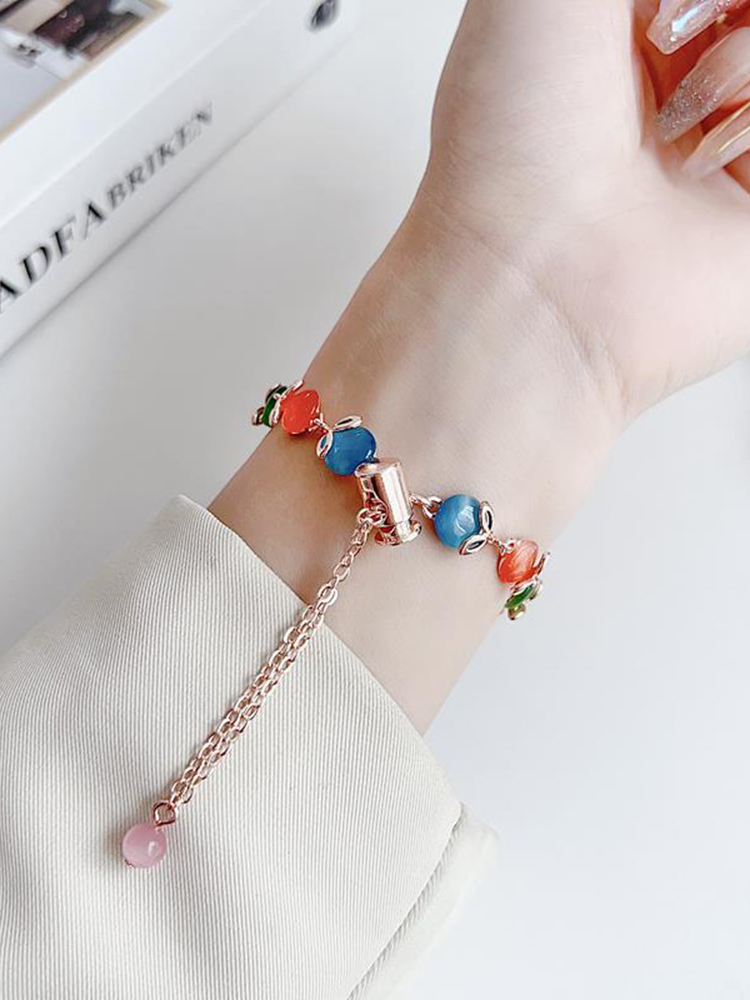 Fox Shaped Link Opal Band