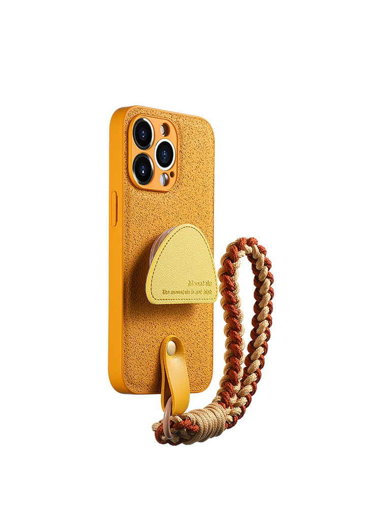 Sponge Pattern Wrist Strap Case