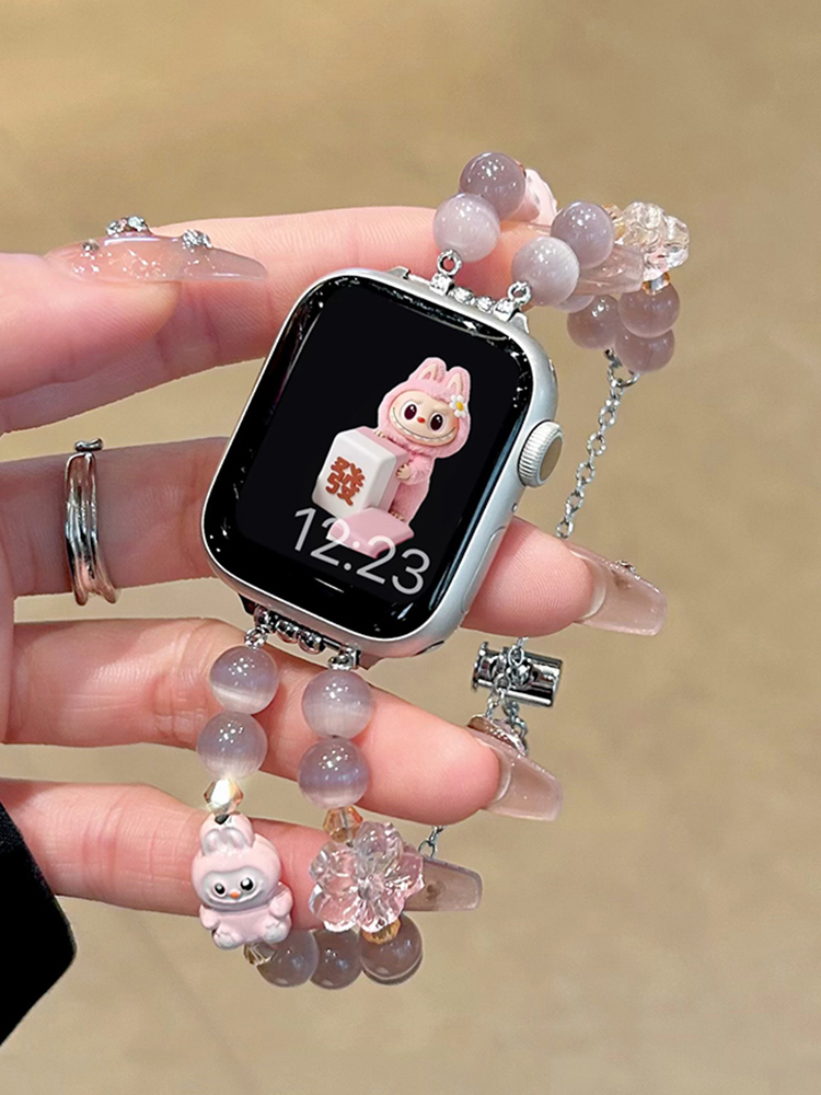 LaBuBu Double Row Opal Band