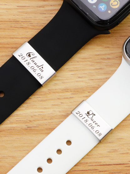 Customized Apple Watch Band Name Decoration