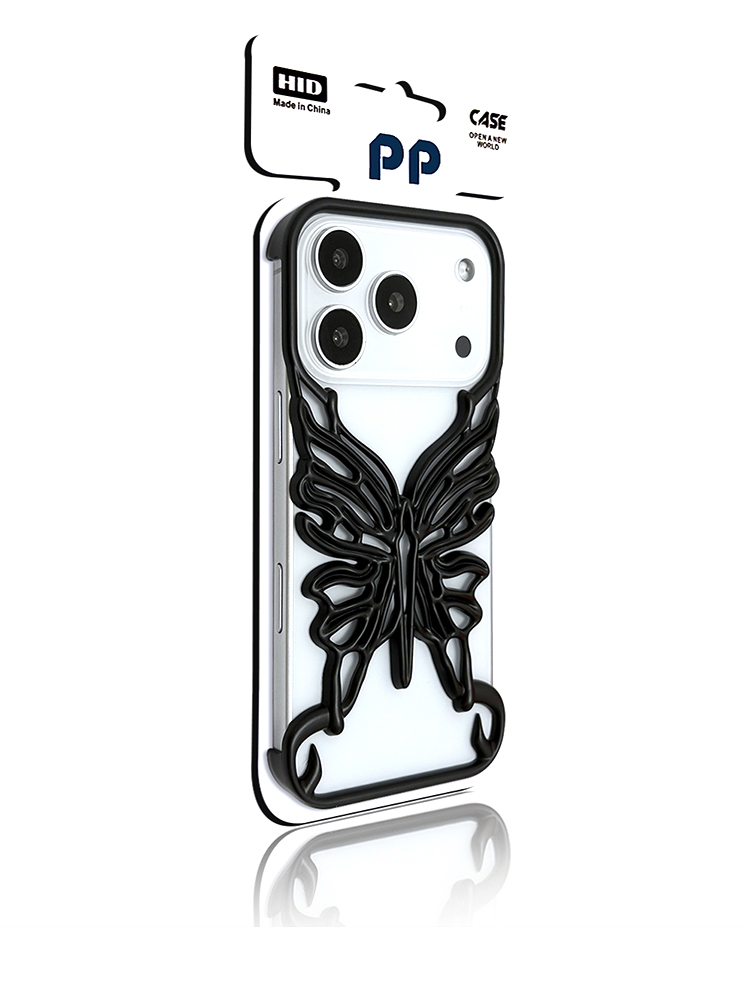 Frameless Hollow Butterfly Case for iPhone