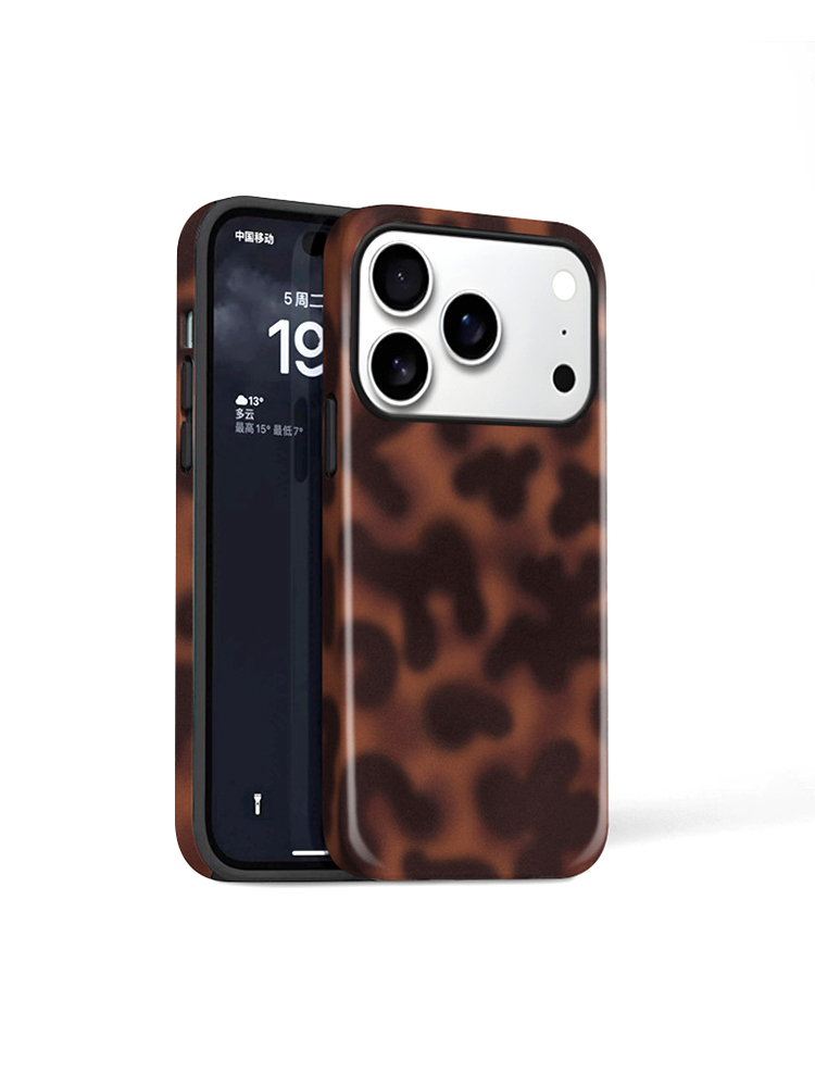 Tortoise Shell Pattern Case for iPhone