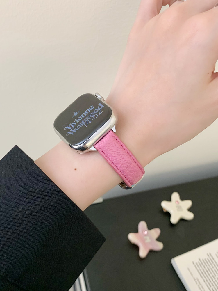 Star Magnetic Buckle Leather Band for Apple Watch