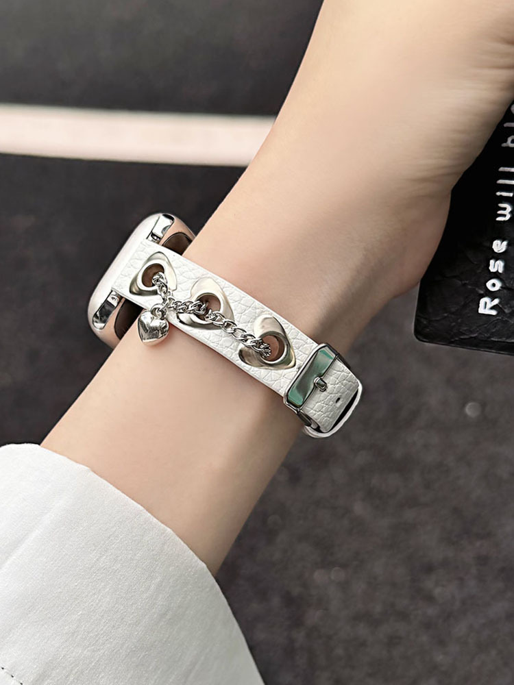 Love Leopard Leather Band for Apple Watch