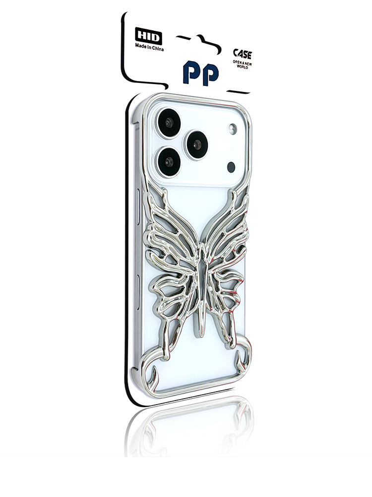 Frameless Hollow Butterfly Case for iPhone