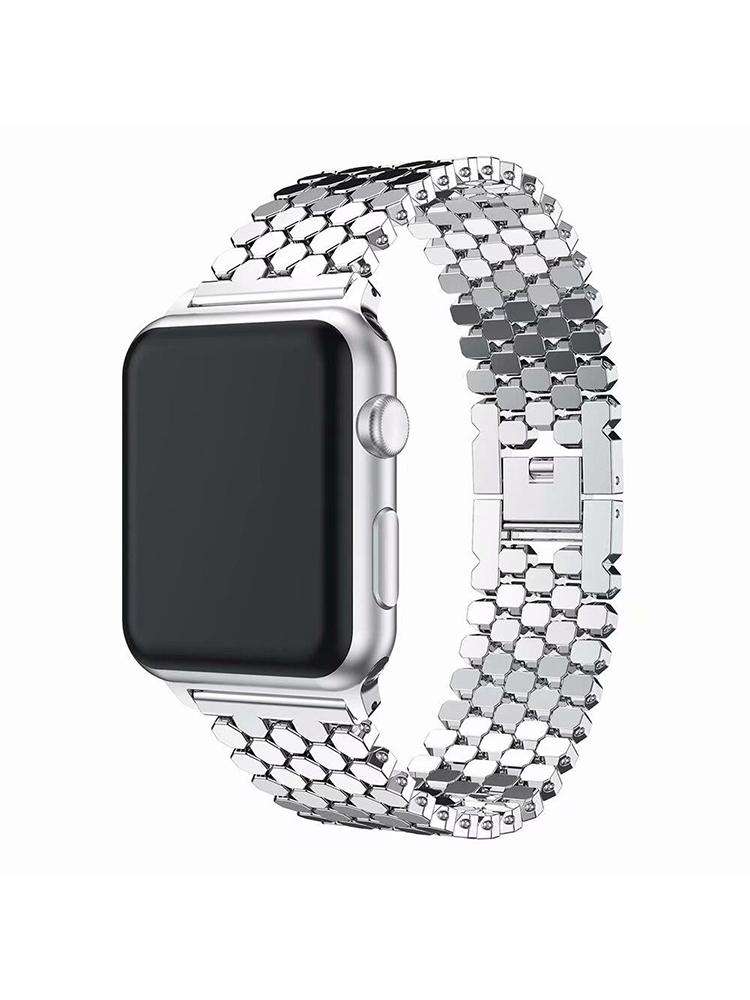Honeycomb Arrangement Metal Band for Apple Watch