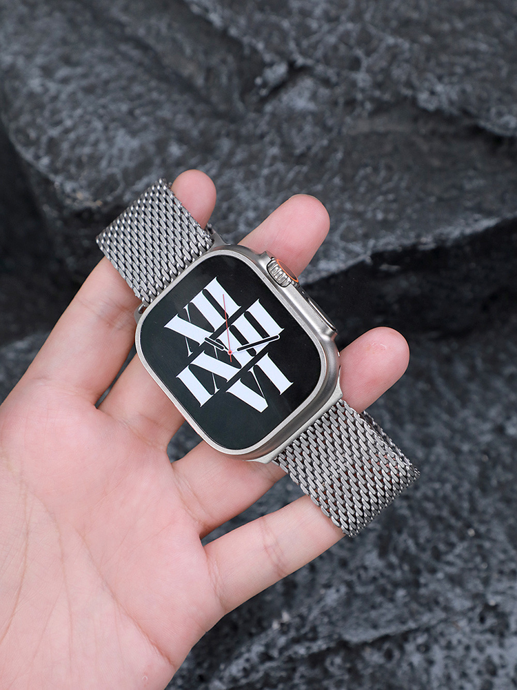 Quick Release_Buckle Milanese Stainless Steel Band