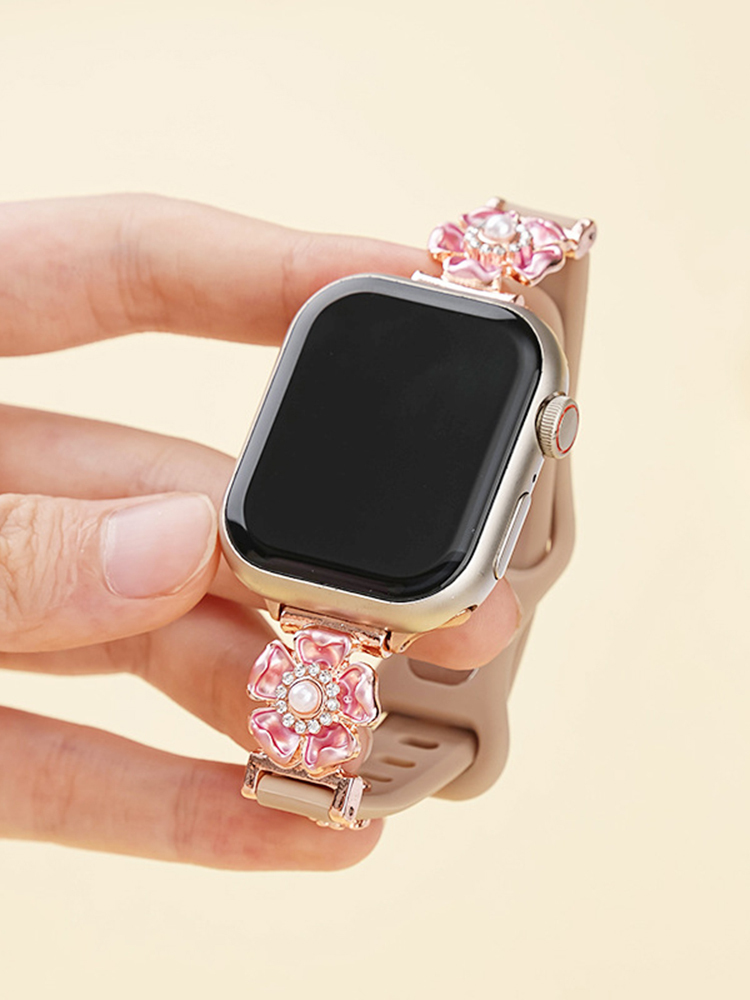 Cherry Blossoms Silicone Band