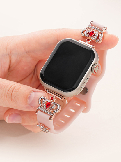 Queen Crown Silicone Band