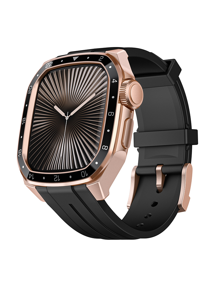 Integrated Protective Case with Scale Silicone Band