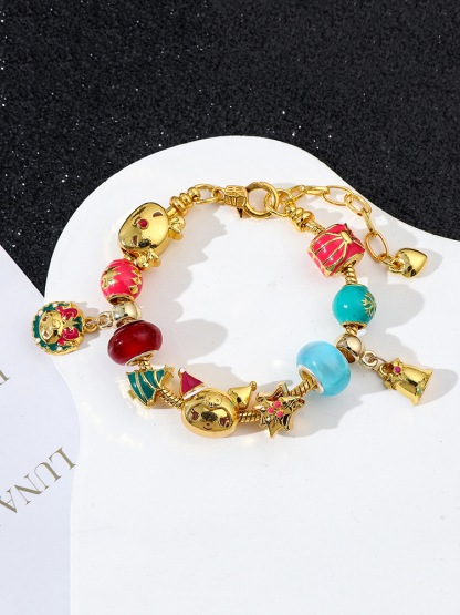 Christmas Kuromi Crystal Beaded Band