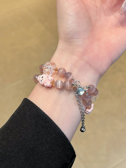 LaBuBu Double Row Opal Band