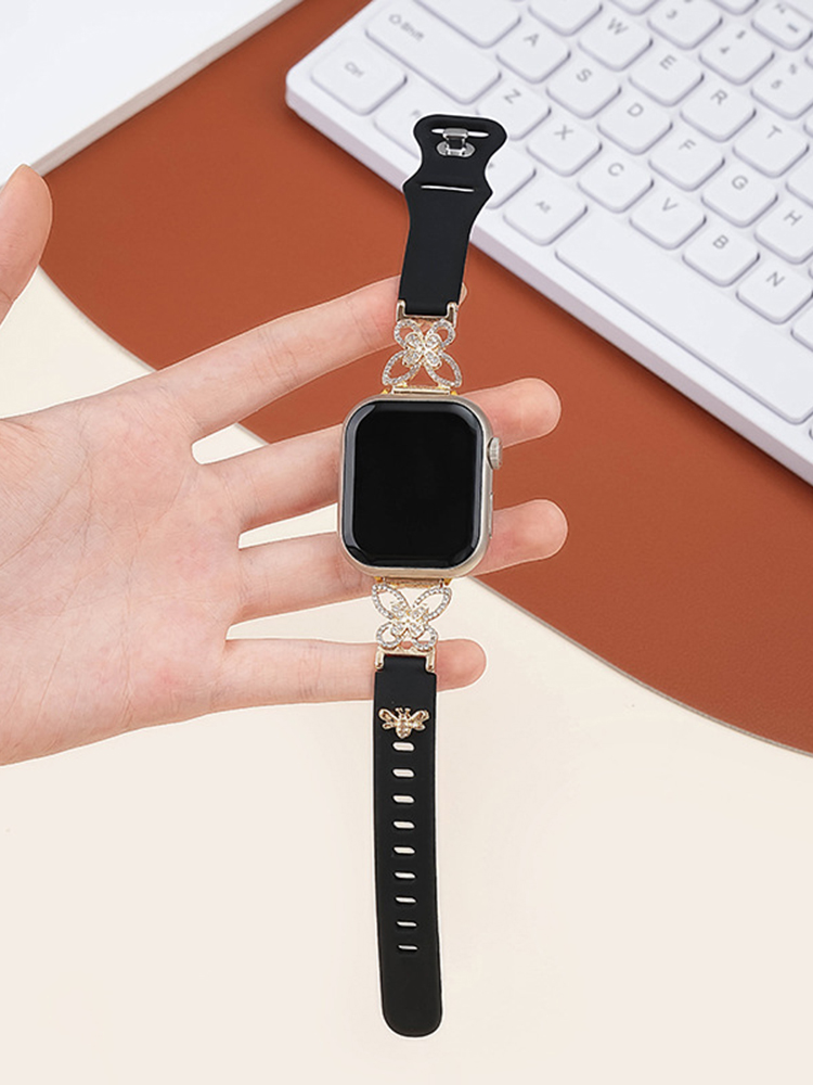 Hollow Butterfly Silicone Band