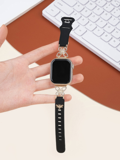 Hollow Butterfly Silicone Band