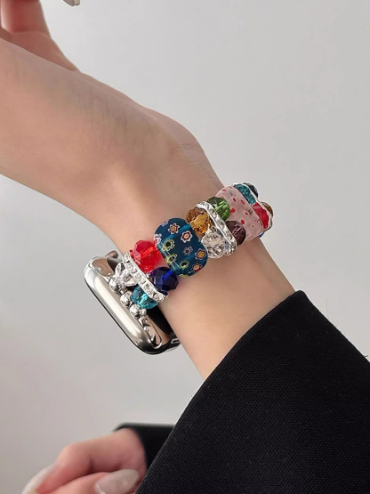 Stained Glass Stones Band for Apple Watch