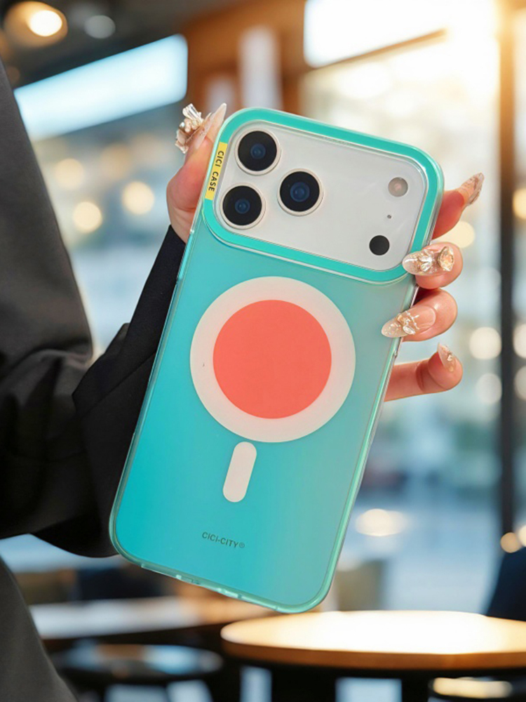 Macaron Gradient MagSafe Case for iPhone