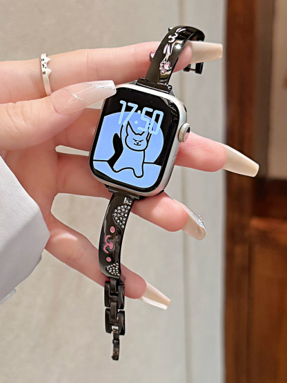 Dog and Cat Bracelet Stainless Steel Band for Apple Watch