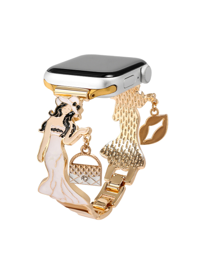 Shopping Girl Metal Band for Apple Watch