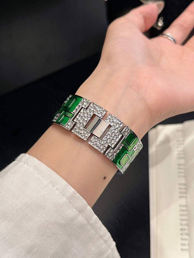 Stylish Enamel Craftsmanship Metal Band for Apple Watch