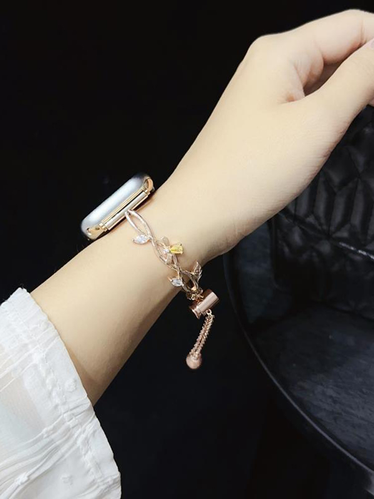 Rotating Sunflower Stainless Steel Band