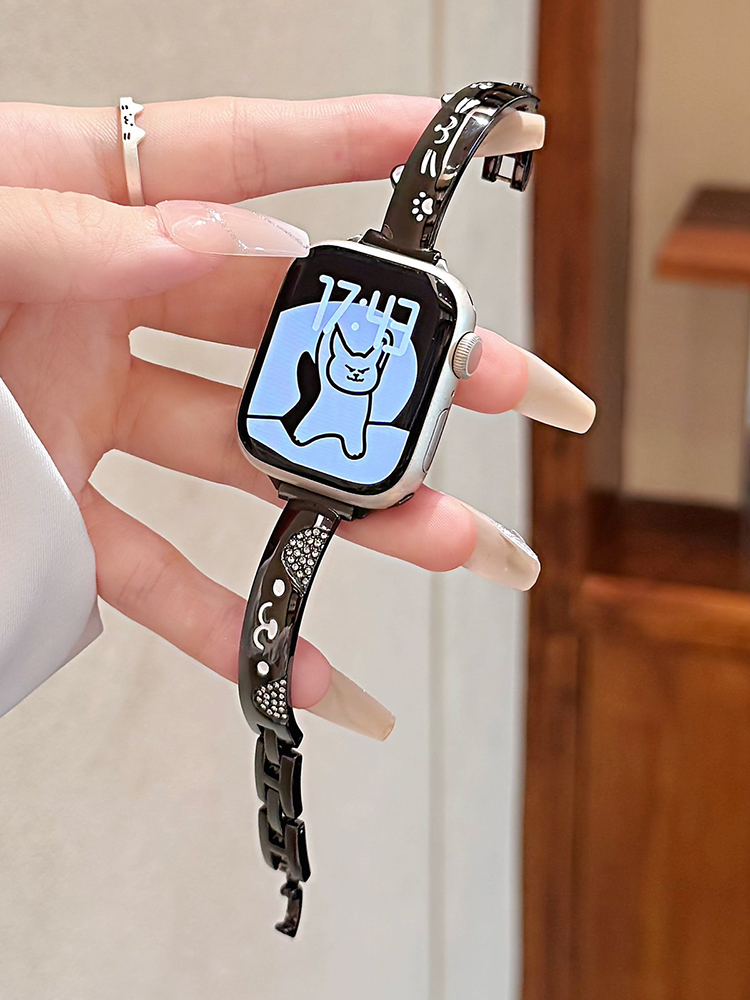 Dog and Cat Bracelet Stainless Steel Band for Apple Watch