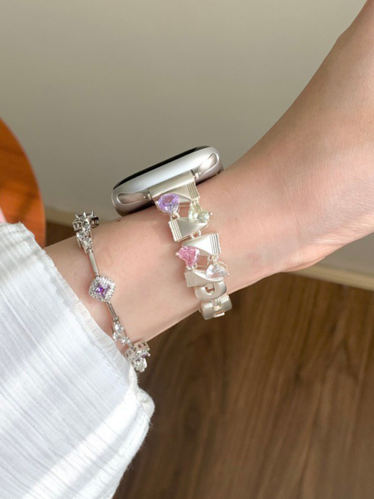 Candy Zircon Metal Band for Apple Watch
