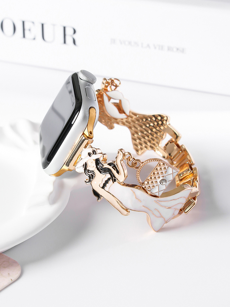 Shopping Girl Metal Band for Apple Watch