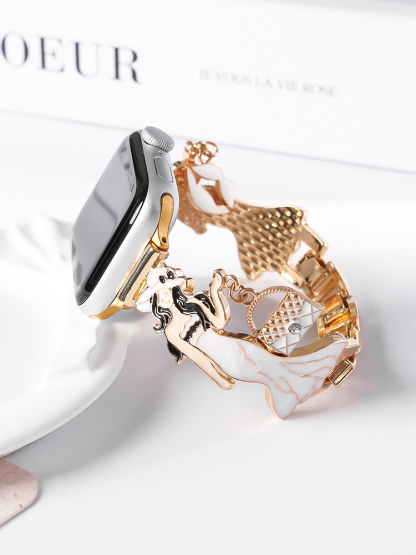 Shopping Girl Metal Band for Apple Watch