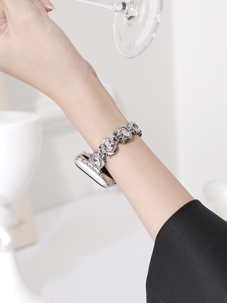 Hello Kitty Zircon Stainless Steel Band