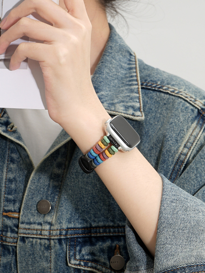 Lava Stone Leather Band