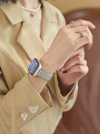 Dense Network Stainless Steel Band