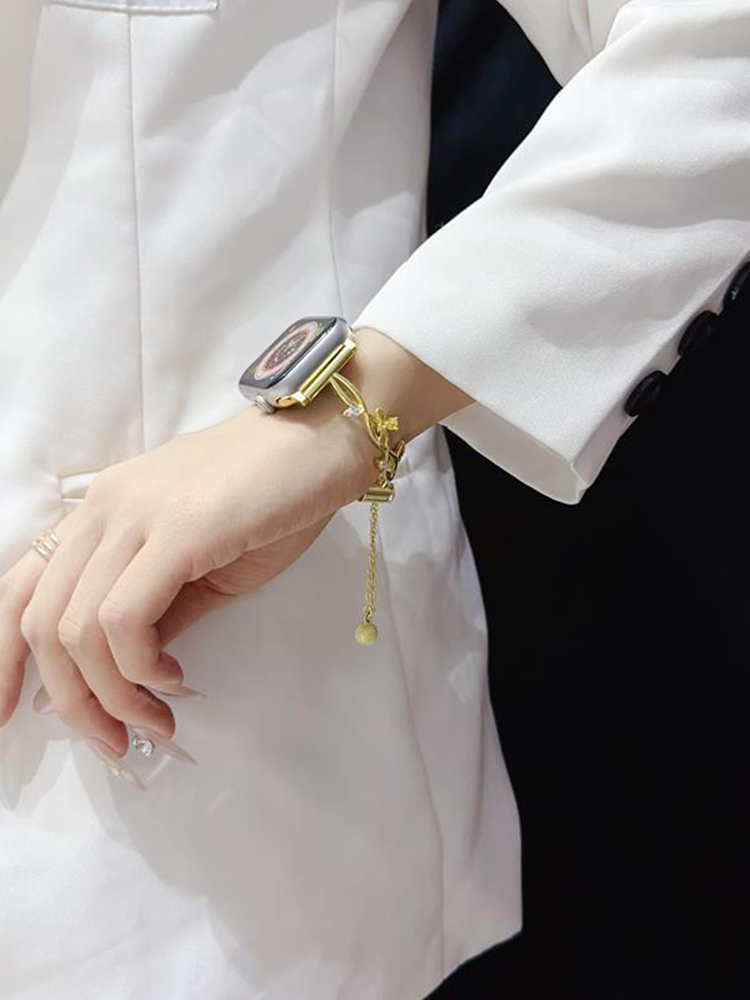 Rotating Sunflower Stainless Steel Band