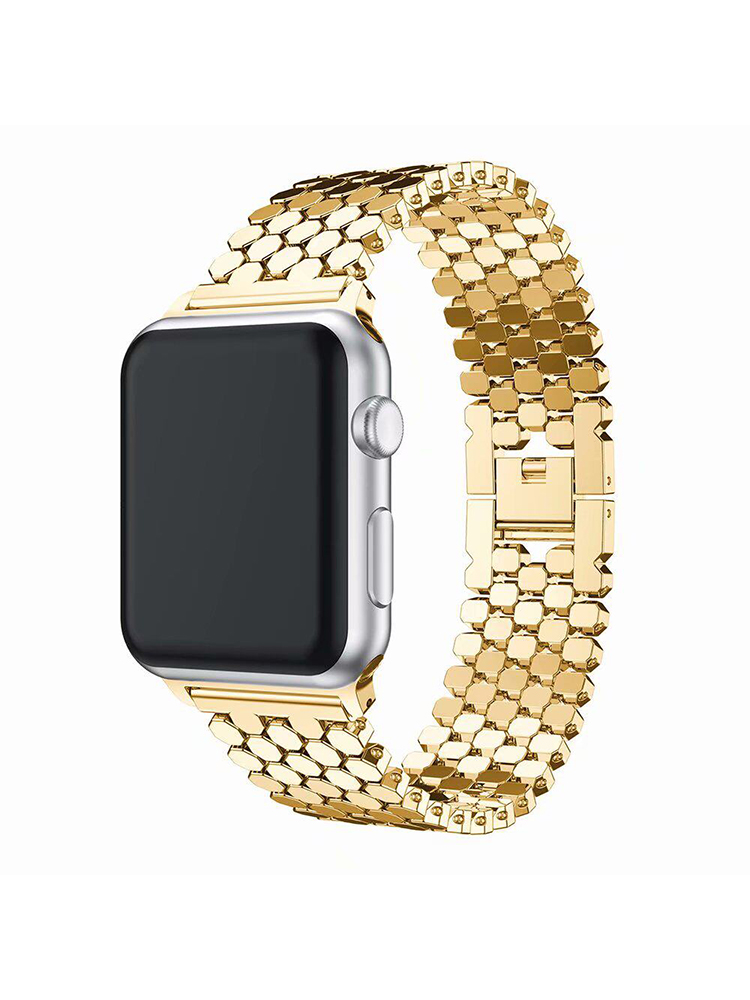 Honeycomb Arrangement Metal Band for Apple Watch