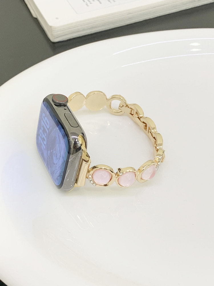 Aurora Iridescent Beads Metal Band for Apple Watch