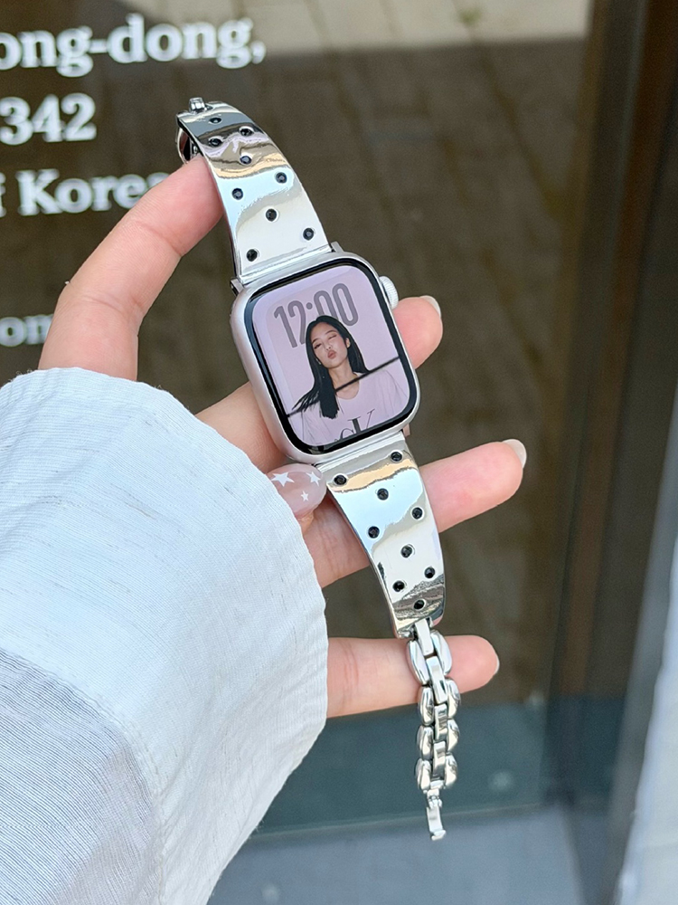 Polka Dots Metal Band for Apple Watch