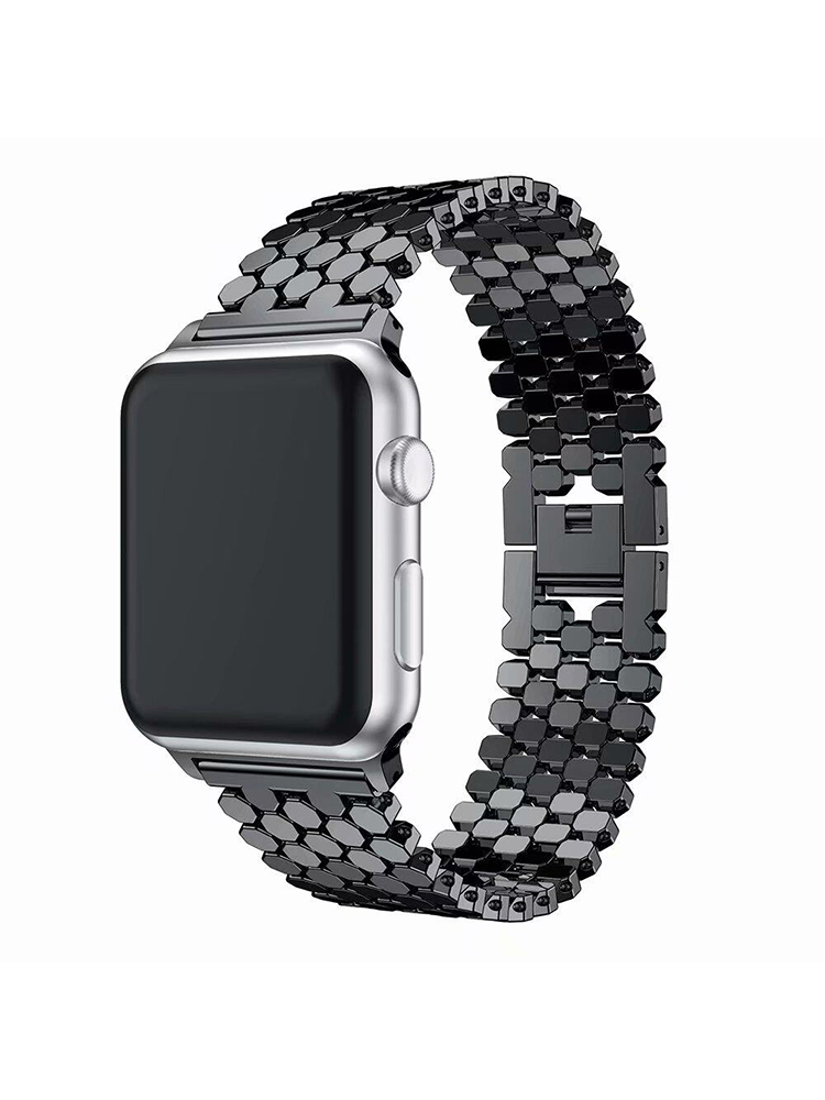 Honeycomb Arrangement Metal Band for Apple Watch