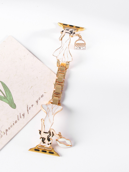 Shopping Girl Metal Band for Apple Watch