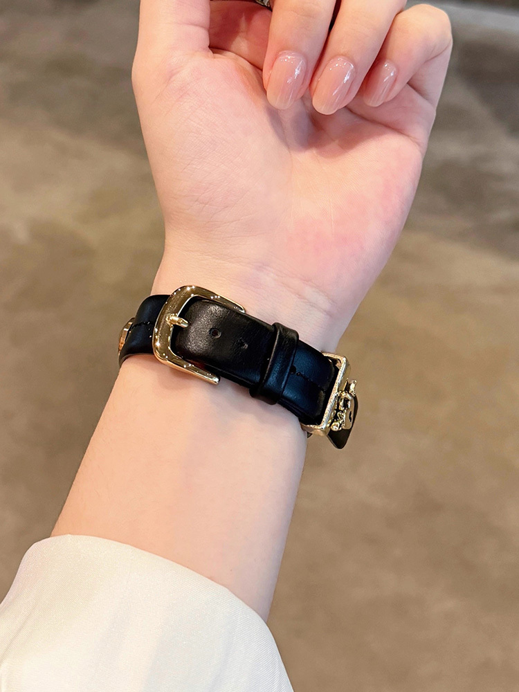 Angel Love Lock Leather Band for Apple Watch