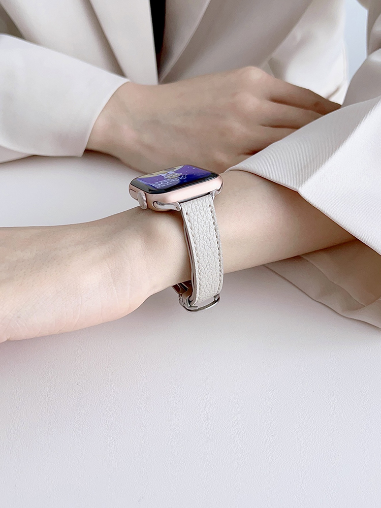 G Buckle Leather Band