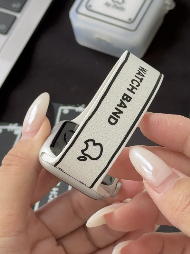 Pixel Art Graffiti Magnetic Silicone Band for Apple Watch