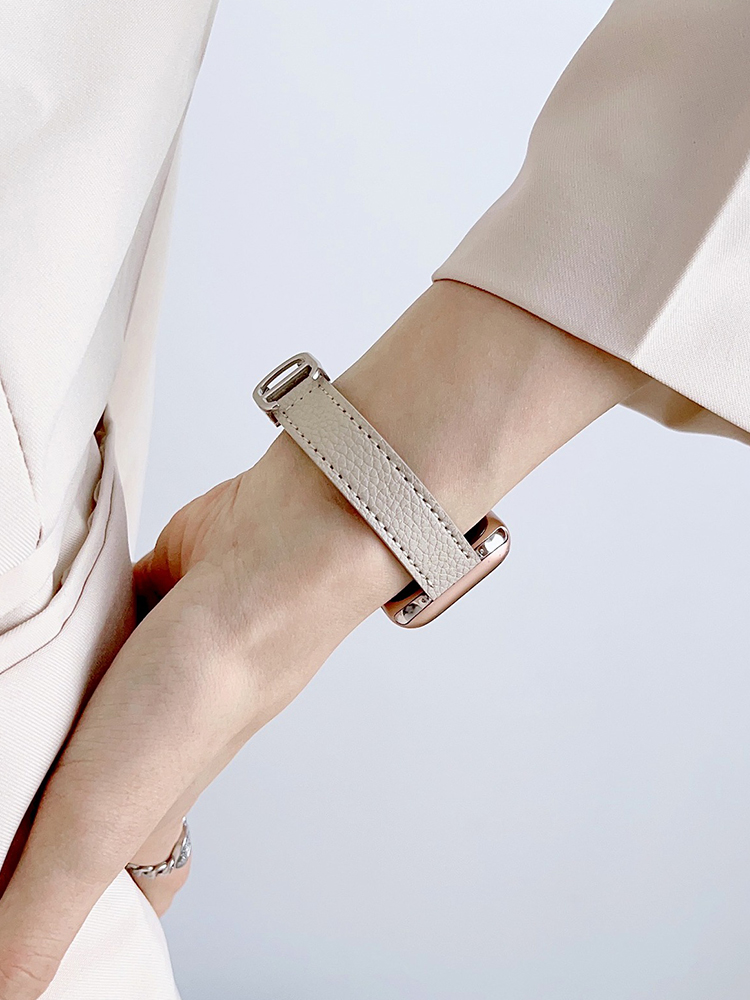 G Buckle Leather Band