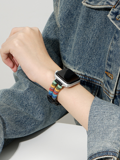 Lava Stone Leather Band