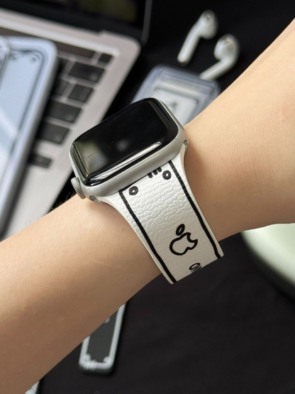 Pixel Art Graffiti Magnetic Silicone Band for Apple Watch