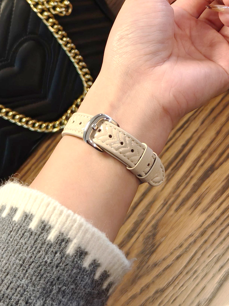 Love Embossing Leather Band