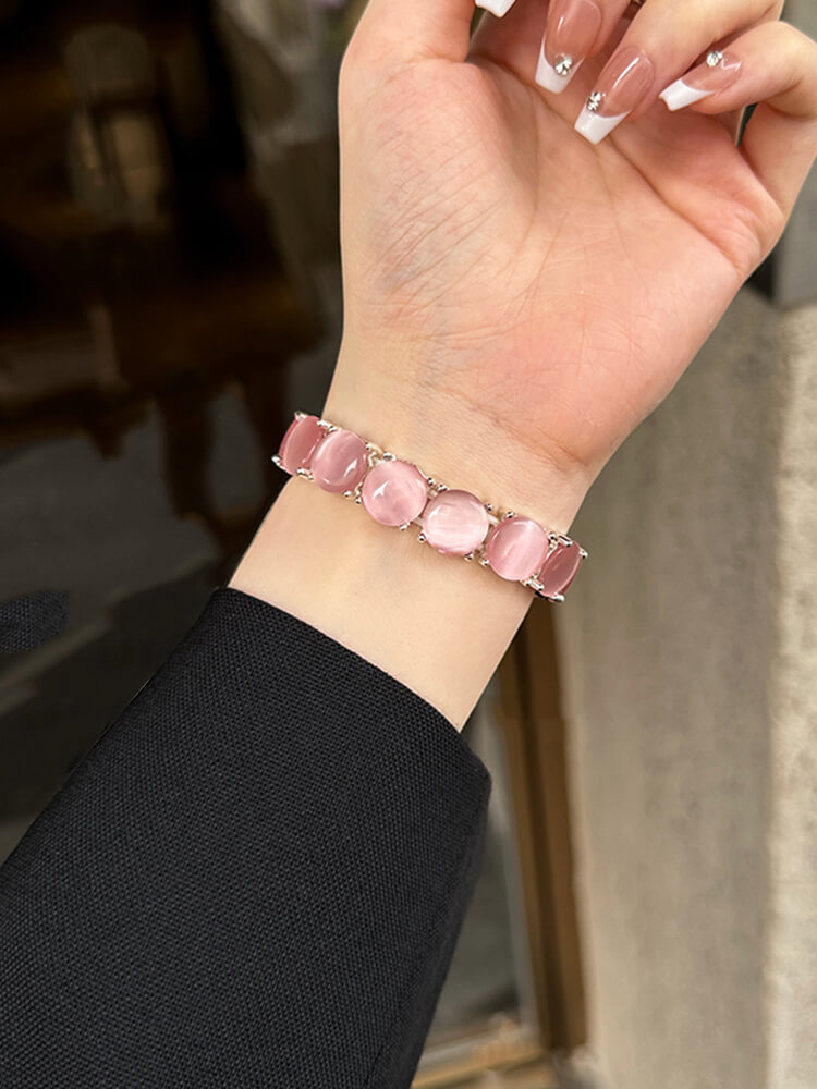 Cat's Eye Elasticity Stainless Steel Band for Apple Watch