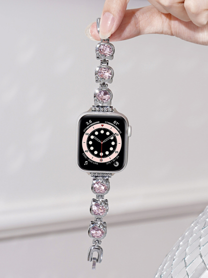 Hello Kitty Zircon Stainless Steel Band