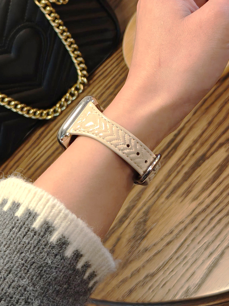 Love Embossing Leather Band