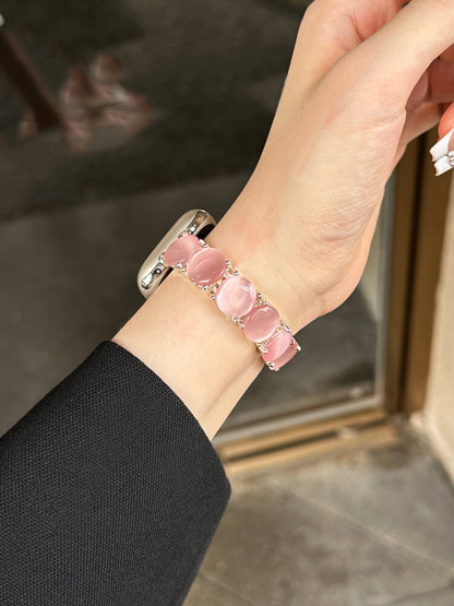 Cat's Eye Elasticity Stainless Steel Band for Apple Watch